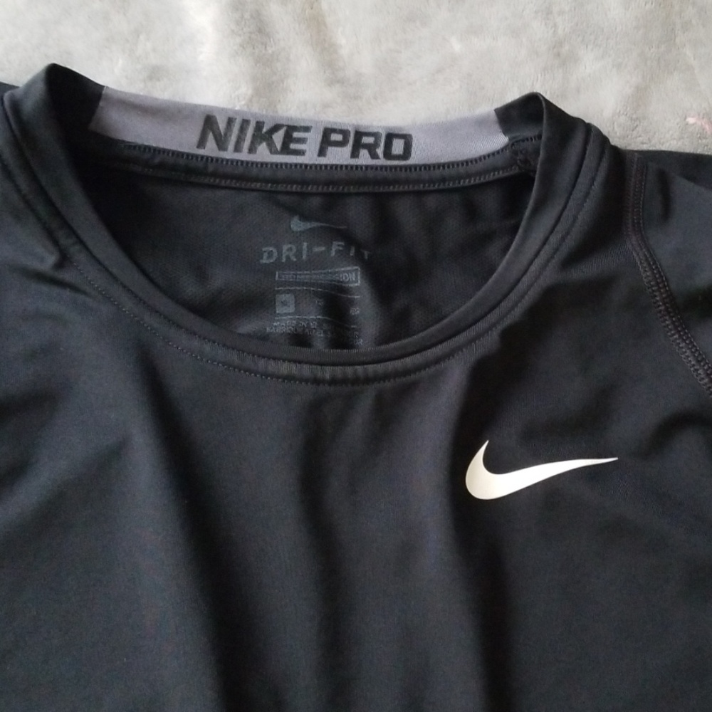 Nike slim dri-fit compression top!